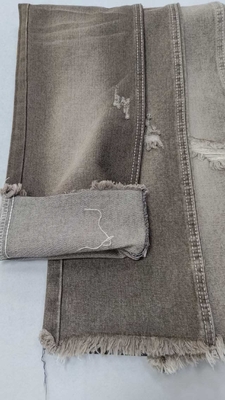 खरीदें 10.6oz ब्लैक कॉफी 10x7 पूर्ण चौड़ाई 180cm के साथ  बाएं टवील बिना खिंचाव वाला डेनिम फ़ैब्रिक  जींस के लिए JSD3023DB online manufacture