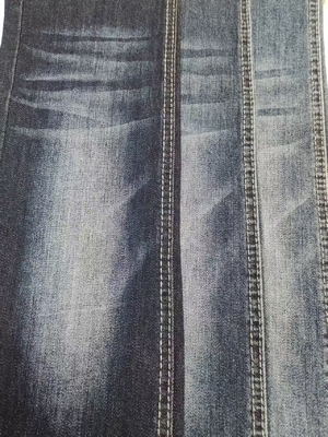 खरीदें 75%कपास उच्च खिंचाव ऊर्ध्वाधर बांस यार्न डेनिम कपड़े 10oz महिला जींस के लिए online manufacture