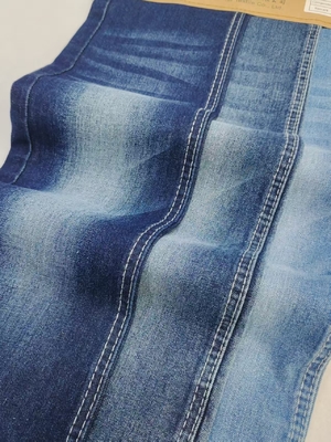 खरीदें 12S 65%कपास हाई स्ट्रेच डेनिम कपड़े Twill शैली 9.3 औंस महिला जींस के लिए online manufacture
