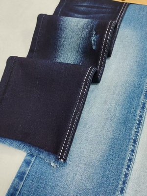 खरीदें High Spandex Dual-Core Siro Yarn Cross Slub  85%Cotton Denim Fabric With 170cm Full Width For Jeans Or Coat online manufacture