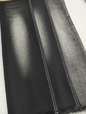 खरीदें काला/काला 180 सेमी पूर्ण चौड़ाई सिरो यार्न क्रॉस स्लैब खिंचाव 9.2 औंस डेनिम कपड़े JSD3302A डेनिम कोट या जींस के लिए online manufacture