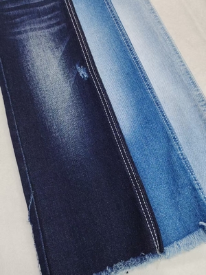 खरीदें 10.7 औंस डार्क इंडिगो स्ट्रेच डेनिम कपड़े 3/1 राइट ट्विल 8S के लिए प्रेमी जींस online manufacture