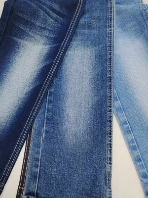 खरीदें 3/1 राइट ट्विल डार्क इंडिगो हाई स्ट्रेच 8S डेनिम फ़ैब्रिक 11.5oz पुरुषों की जींस के लिए online manufacture