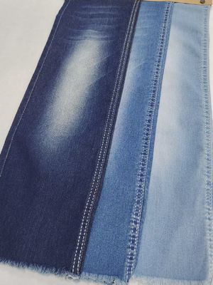 खरीदें 7.5oz BW 1/4 Saitin Style Denim Fabric With 160 Full Width For Children Pants online manufacture