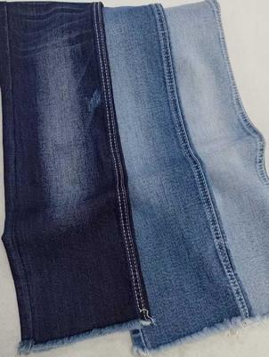 खरीदें TR 9.7oz Dark indigo with full width 180-182cm construction 10+10*12/55/75 Denim fabric  JSD3407 for jeans online manufacture