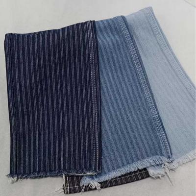 खरीदें 11.1oz Dark indigo 10*7 with full width 180cm Denim fabric JST5022 for jeans online manufacture