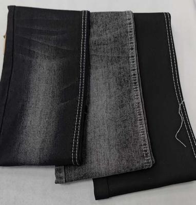 खरीदें Siro 10 oz Black/Black with full width 180cm /8+8*12 Denim fabric JSD3294A for men jeans online manufacture