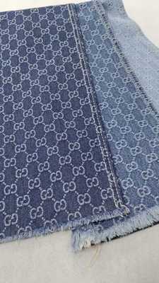 खरीदें Beautiful pattern Heavy weight Dark blue with full width 180cm /10x7 Denim fabric for jeans online manufacture