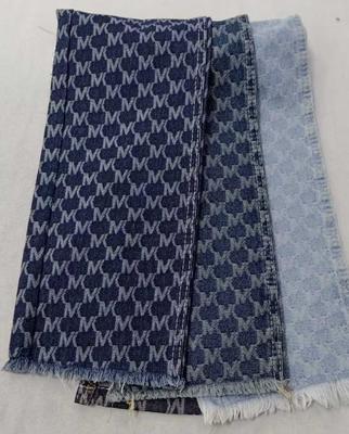 खरीदें Beautiful pattern Heavy weight Dark blue with full width 180cm /10x7 Denim fabric for jeans online manufacture