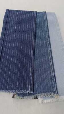 खरीदें Beautiful pattern Heavy weight with full width 180cm /10x7 Denim fabric for jeans online manufacture