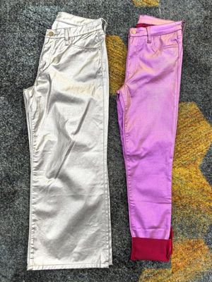 फैशन ब्राइट कलर प्रिंटेड डेनिम फैब्रिक फॉर मेन जीन्स 7.7OZ 57' 58'