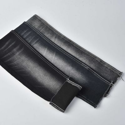 Twill Woven Cotton Polyester Spandex Stretch Denim Fabric QY014 12.4 औंस