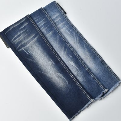 संकुचन प्रतिरोधी खिंचाव डेनिम कपड़े 10.5 औंस बुना Twill यार्न डाई