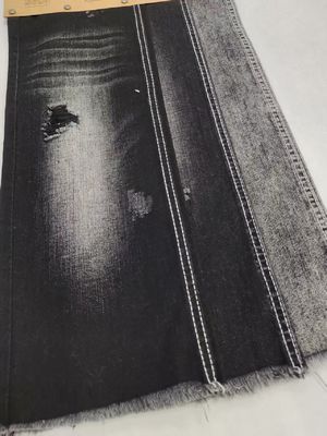 7.9 औंस हल्के 85% कपास 15% पॉलिएस्टर डेनिम कपड़े बच्चे जींस के लिए कोई खिंचाव नहीं