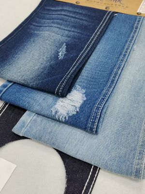 शैली TWILL कॉटन पॉलिएस्टर 178-180 सेमी डेनिम फैब्रिक 9.3oz महिला जींस के लिए